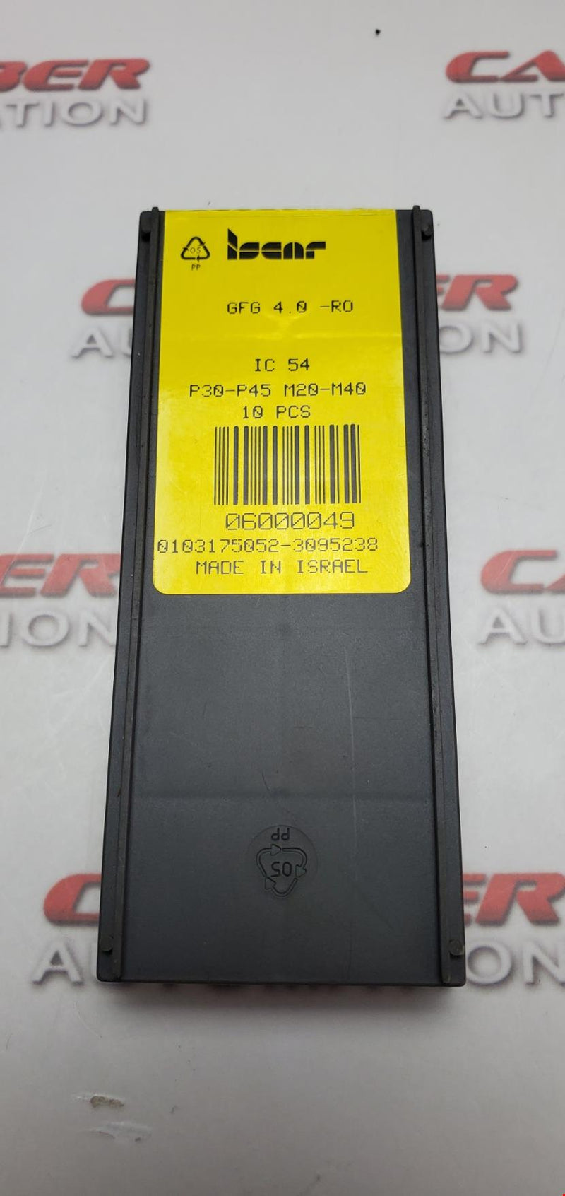 Load image into Gallery viewer, Iscar GFG 4.0 - R0 IC 54 Insert (Pack of 5) - Caliber Automation Online Store

