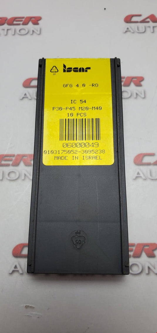 Iscar GFG 4.0 - R0 IC 54 Insert (Pack of 5) - Caliber Automation Online Store