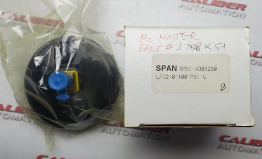 Span Industrial LFC210-100-PSI-G Pressure Gauge - Caliber Automation Online Store