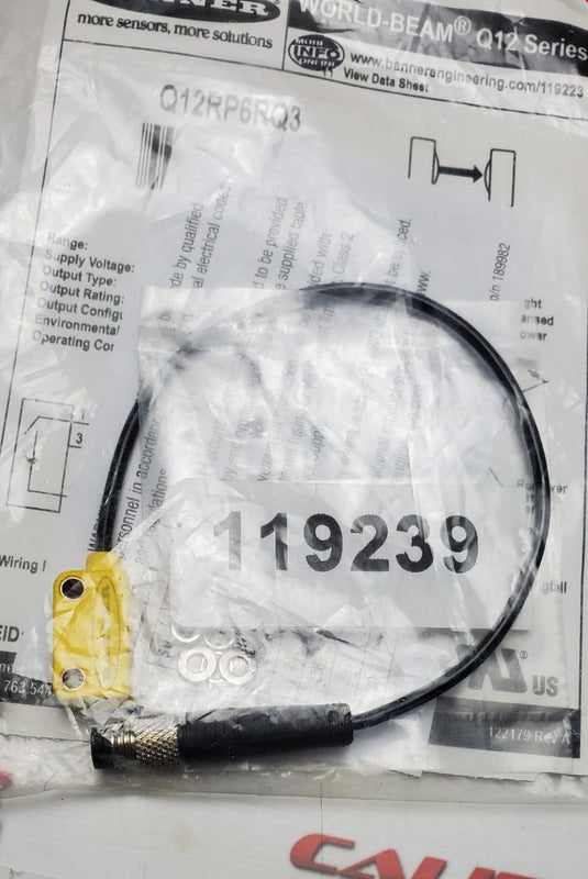 BANNER Engineering Q12RP6RQ3 Sensor - Caliber Automation Online Store