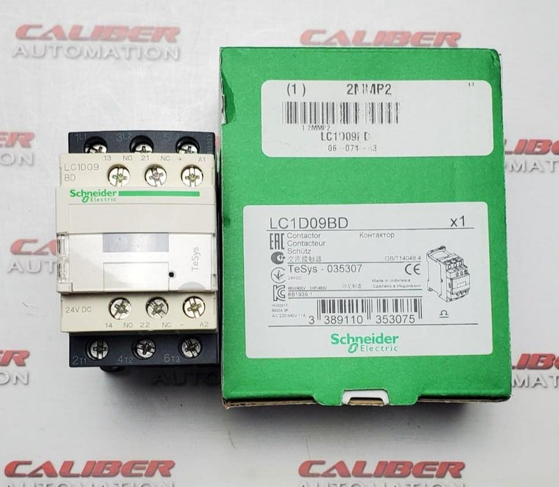Load image into Gallery viewer, Schneider LC1D09BD 24V Electric Contactor - Caliber Automation Online Store
