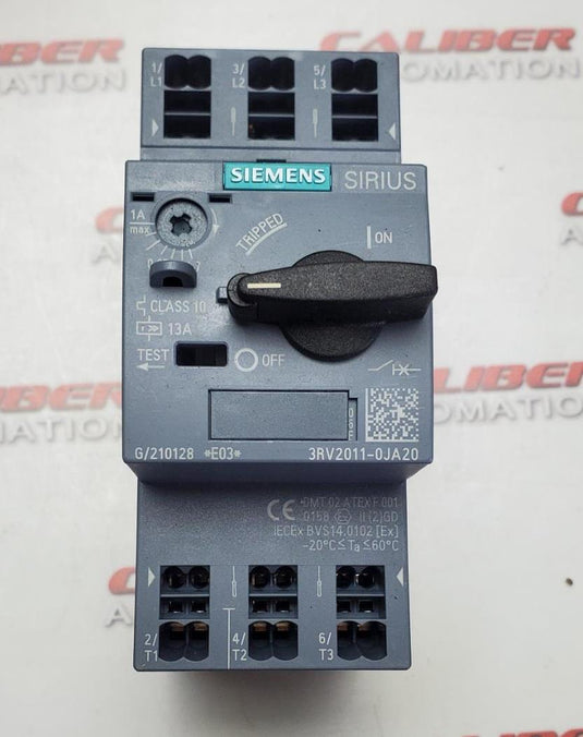 SIEMENS 3RV2011-0JA20 Circuit Breaker - Caliber Automation Online Store