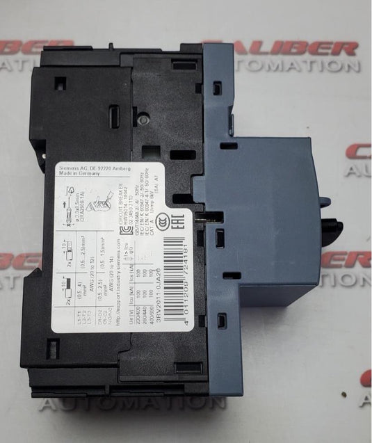 SIEMENS 3RV2011-0JA20 Circuit Breaker - Caliber Automation Online Store
