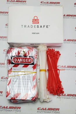 TRADESAFE X002BOOGF9 Lockout Tagout Kit - Caliber Automation Online Store