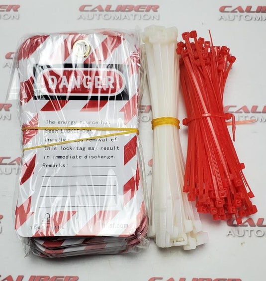 TRADESAFE X002BOOGF9 Lockout Tagout Kit - Caliber Automation Online Store