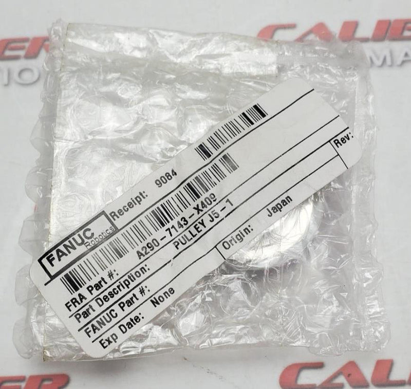 Load image into Gallery viewer, FANUC A290-7143-X409 PULLEY J5-1 - Caliber Automation Online Store
