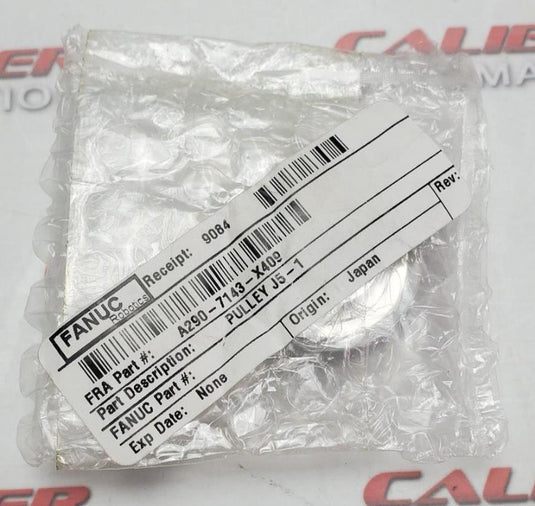 FANUC A290-7143-X409 PULLEY J5-1 - Caliber Automation Online Store