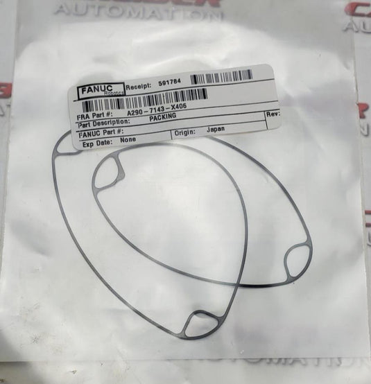 FANUC A290-7143-X406 PACKING - Caliber Automation Online Store