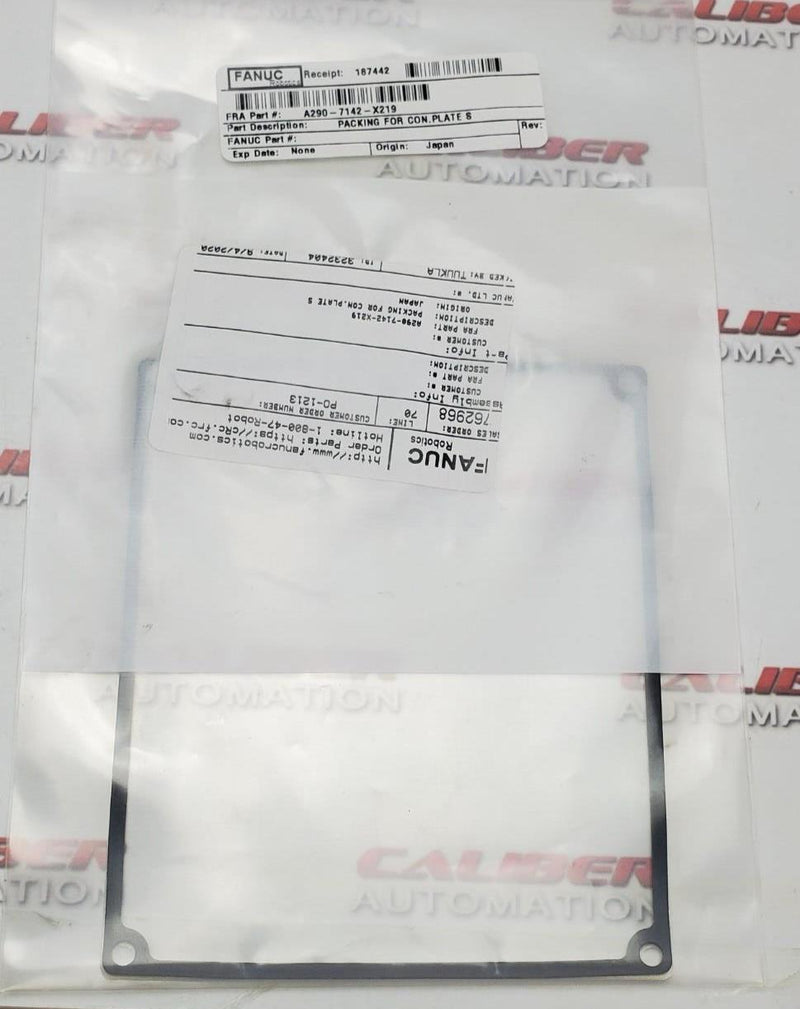 Load image into Gallery viewer, FANUC A290-7142-X219 PACKING FOR CON.PLATE S - Caliber Automation Online Store
