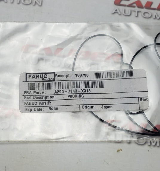 FANUC A290-7143-X313 PACKING - Caliber Automation Online Store