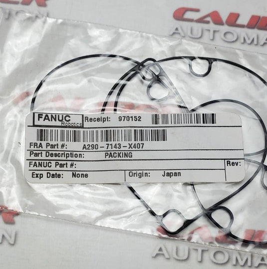 FANUC A290-7143-X407 PACKING - Caliber Automation Online Store