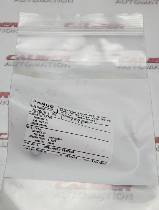 FANUC XGMF-25979 O-RING - Caliber Automation Online Store