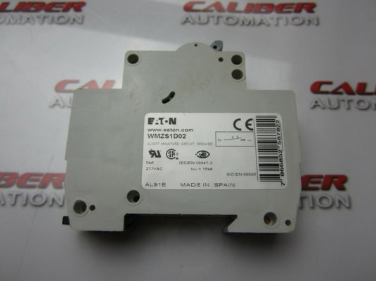 EATON WMZS1D02 1 Pole 2A Circuit Breaker - Caliber Automation Online Store