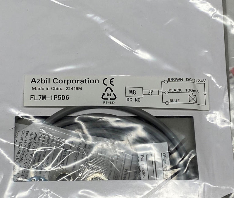 Load image into Gallery viewer, Azbil Corporation FL7M-1P5D6 Proximity Switch - Caliber Automation Online Store
