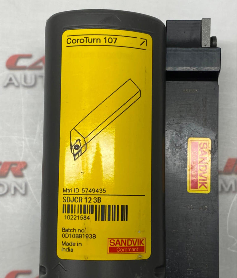 Load image into Gallery viewer, SANDVIK SDJCR 12 3B CoroTurn 107 shank tool for turning - Caliber Automation Online Store
