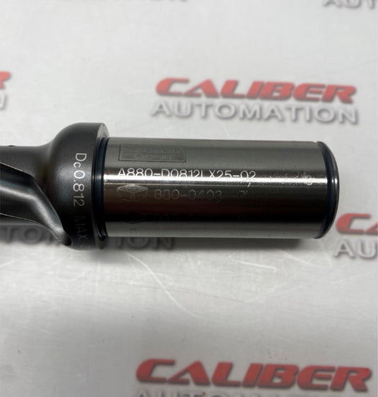 SANDVIK Coromant A880-D0812LX25-02 Corodrill 880 Indexable Insert Drill - Caliber Automation Online Store
