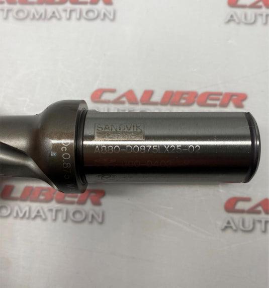 SANDVIK Coromant A880-D0875LX25-02 CoroDrill 880 Indexable Insert Drill - Caliber Automation Online Store
