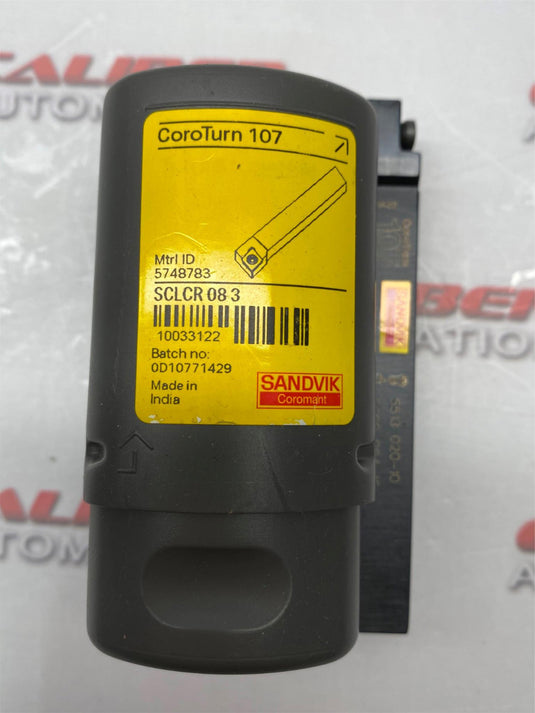 SANDVIK Coromant SCLCR 08 3 CoroTurn 107 Turning Insert Holder - Caliber Automation Online Store