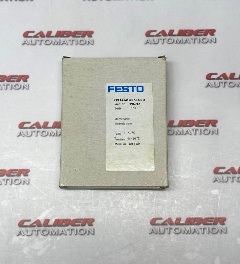 Load image into Gallery viewer, FESTO CPE14-M1BH-5L-QS-8 Solenoid Valve - Caliber Automation Online Store
