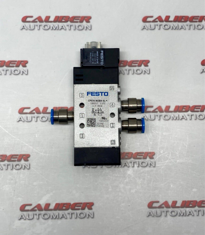 Load image into Gallery viewer, FESTO CPE14-M1BH-5L-QS-8 Solenoid Valve - Caliber Automation Online Store
