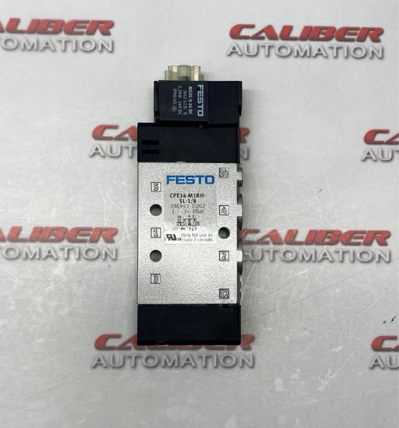 Load image into Gallery viewer, FESTO CPE14-M1BH-5L-1/8 Solenoid Valve - Caliber Automation Online Store
