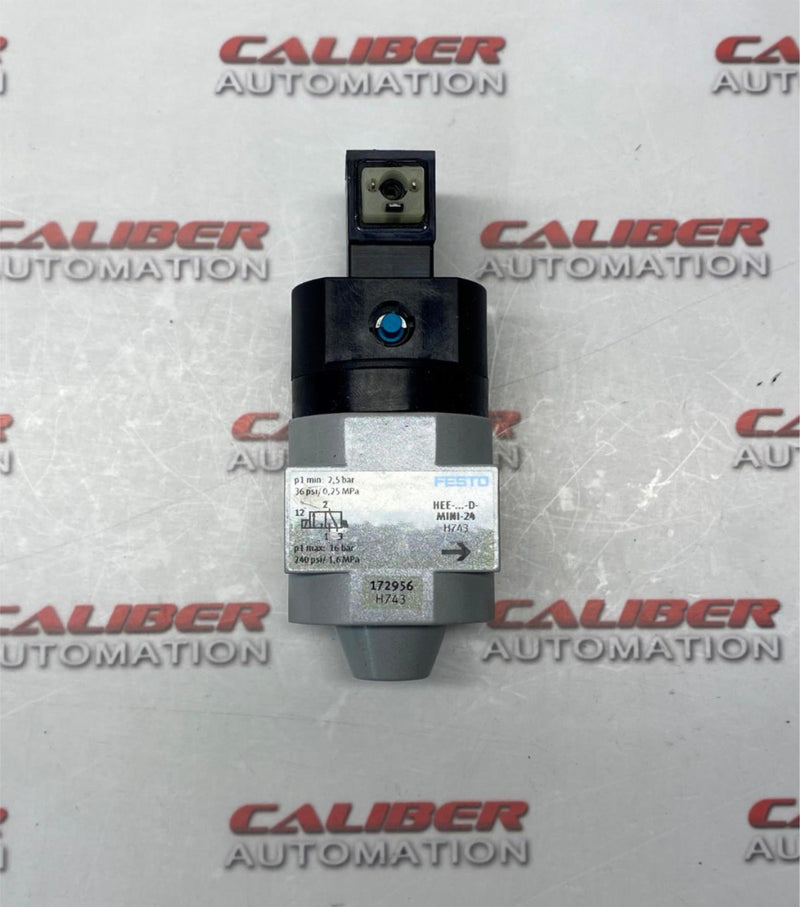 Load image into Gallery viewer, FESTO HEE-D-MINI-24 Solenoid Valve - Caliber Automation Online Store
