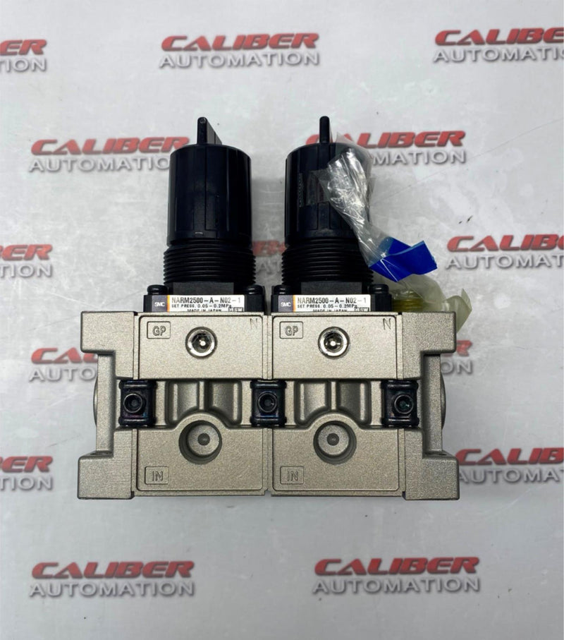 Load image into Gallery viewer, SMC NARM2500-02A-N02-1 Manifold Regulator - Caliber Automation Online Store
