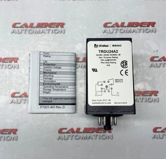 Littelfuse TRDU24A2 Time Delay Relay - Caliber Automation Online Store