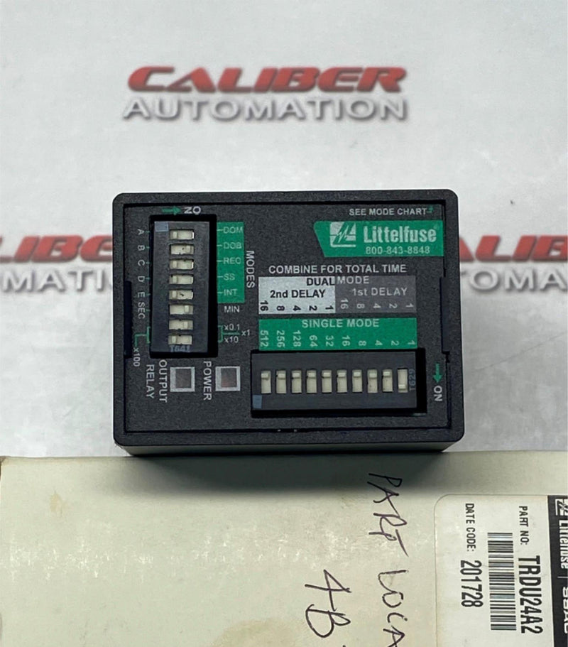 Load image into Gallery viewer, Littelfuse TRDU24A2 Time Delay Relay - Caliber Automation Online Store
