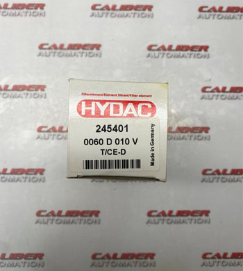 HYDAC 0060 D 010 V Filter - Caliber Automation Online Store