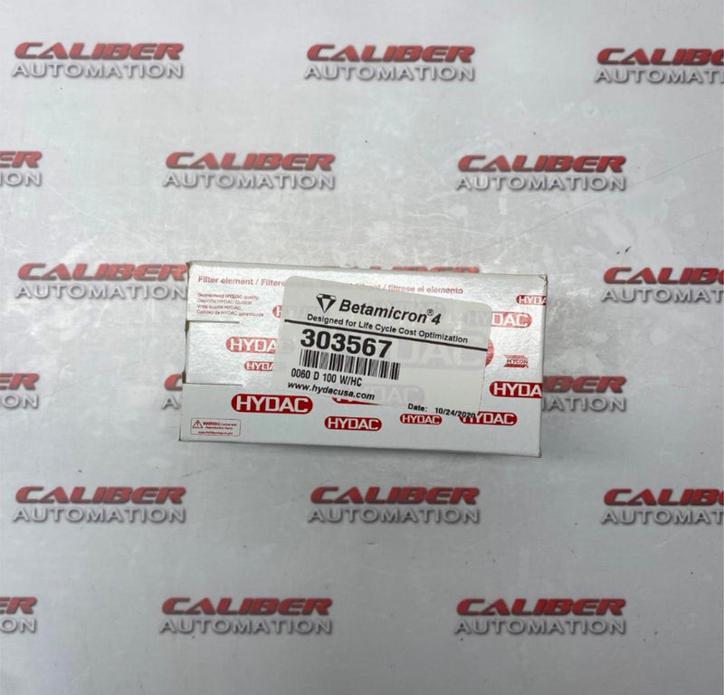 Load image into Gallery viewer, HYDAC 0060 D 100 W/HC Filter Element - Caliber Automation Online Store

