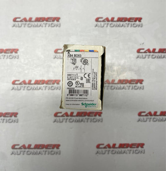 SCHNEIDER XB4BD53 Selector Switch - Caliber Automation Online Store
