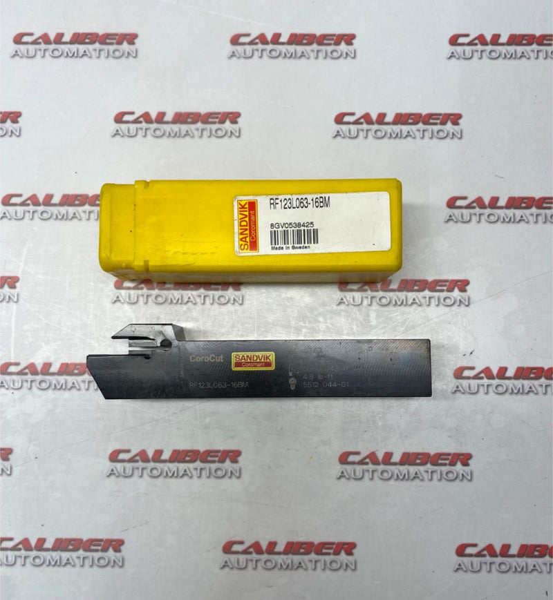 Load image into Gallery viewer, SANDVIK RF123L063-16BM Grooving Tool Holder (NEW) - Caliber Automation Online Store
