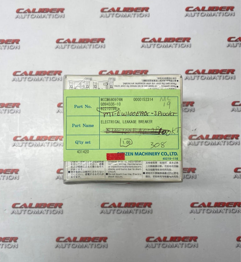 Load image into Gallery viewer, Fuji Electric EW100EAG-3P100 Circuit Breaker - Caliber Automation Online Store
