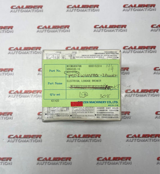 Fuji Electric EW100EAG-3P100 Circuit Breaker - Caliber Automation Online Store