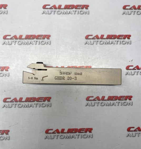ISCAR GHDR 20-3 Indexable Grooving Toolholder - Caliber Automation Online Store