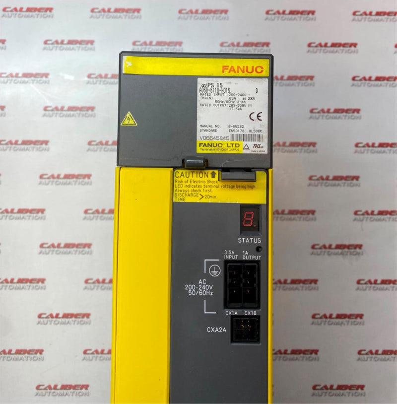 Load image into Gallery viewer, FANUC A06B-6110-H015 Power Supply Module - Caliber Automation Online Store
