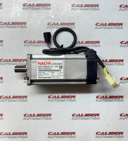 NACHI MSMD042T2V3 AC Servo Motor - Caliber Automation Online Store