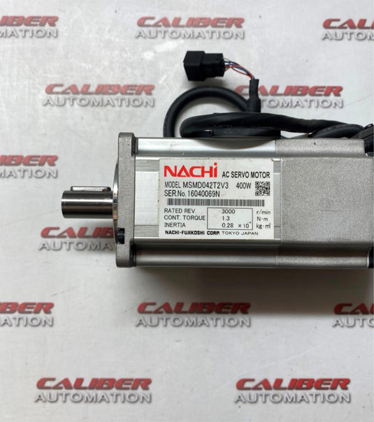 NACHI MSMD042T2V3 AC Servo Motor - Caliber Automation Online Store