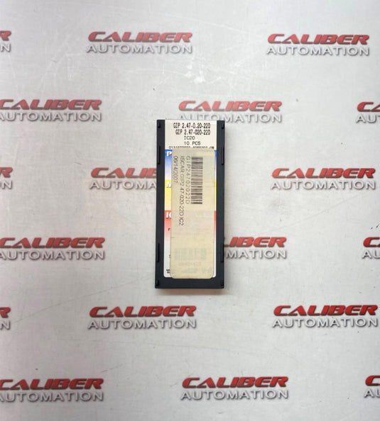 Iscar GIP 2.47-020-22D IC20 Insert (Pack of 10) - Caliber Automation Online Store
