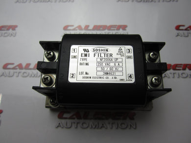 SOSHIN EMI FILTER NF2006A-UP - Caliber Automation Online Store