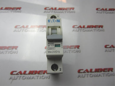 EATON WMZS1D15 1 Pole 15A Circuit Breaker - Caliber Automation Online Store