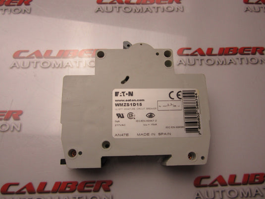 EATON WMZS1D15 1 Pole 15A Circuit Breaker - Caliber Automation Online Store