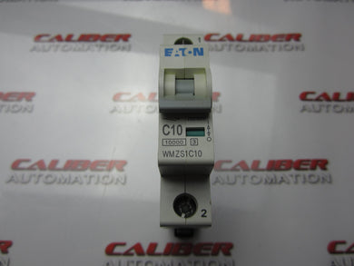 EATON WMZS1C10 1 Pole 10A Circuit Breaker - Caliber Automation Online Store