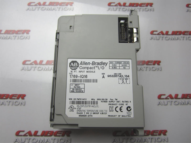 Load image into Gallery viewer, ALLEN BRADLEY 1769-IQ16 SER. A REV. 2 - Caliber Automation Online Store
