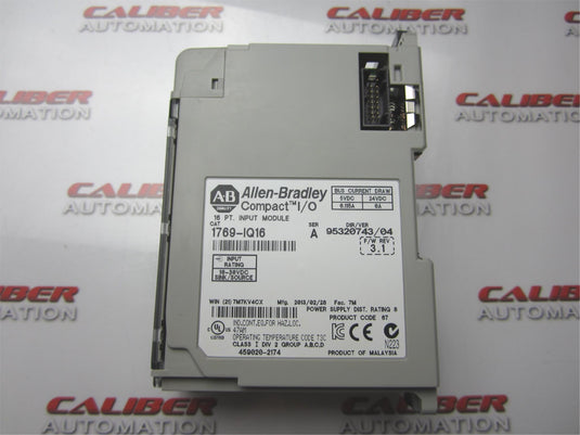 ALLEN BRADLEY 1769-IQ16 SER. A REV. 2 - Caliber Automation Online Store