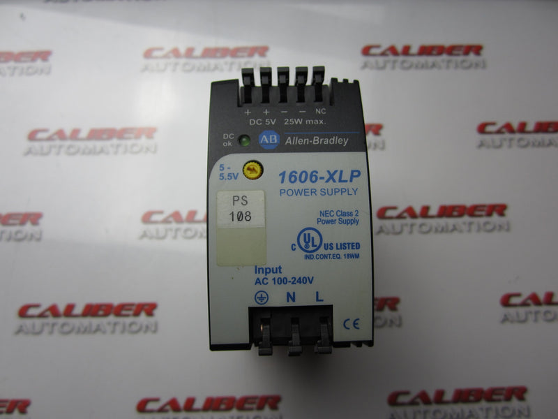 Load image into Gallery viewer, ALLEN BRADLEY 1606-XLP25A Power Supply 100-240V/5V - Caliber Automation Online Store

