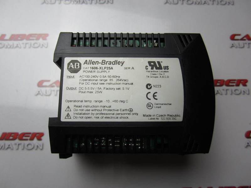 Load image into Gallery viewer, ALLEN BRADLEY 1606-XLP25A Power Supply 100-240V/5V - Caliber Automation Online Store

