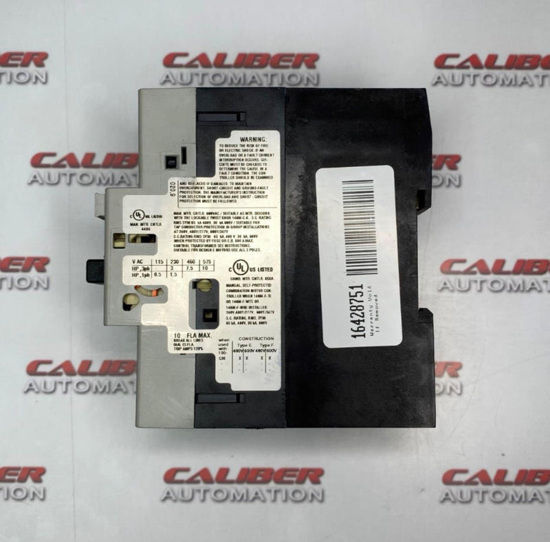 Load image into Gallery viewer, Allen-Bradley 140M-F8E-C10 Circuit Breaker - Caliber Automation Online Store
