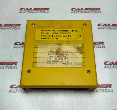 Mori Seiki MV-Jr (FS-10M) Ladder I 81250A03 PC Cassette - Caliber Automation Online Store